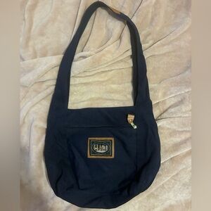 Navy Blue Shoulder Bag